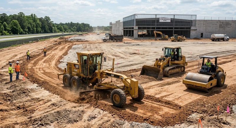 Commercial Grading Service in Roswell, GA