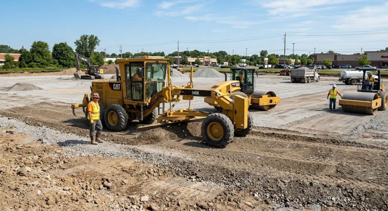 Parking Lot Excavation in Heber City, UT