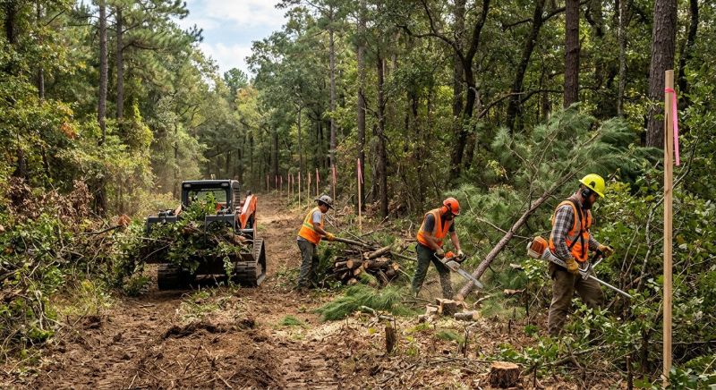 Pasture Clearing in Houston, TX